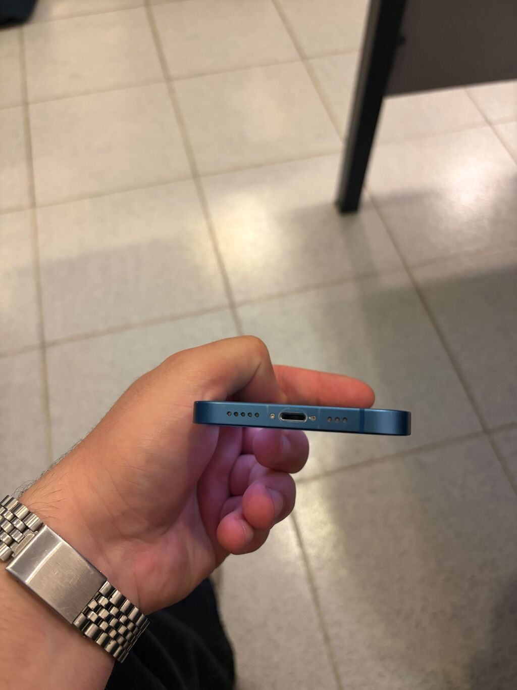 IPhone 13 mini, Mavi, Face ID — Apple iPhone, Bakı (4)