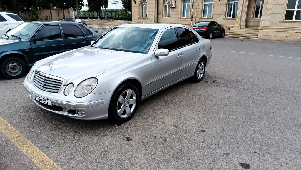 Mercedes E 270, 2.7 L, 2003 il, 323 000 km 90-UM-867 — Avtomobillər, İmişli (3)