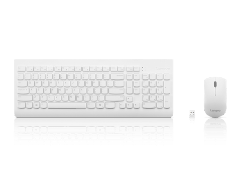 Klaviatura Mouse dəsti Lenovo 510 Wireless Combo Cyrill White (keyboard&mouse) GX31F38001 — Bakı