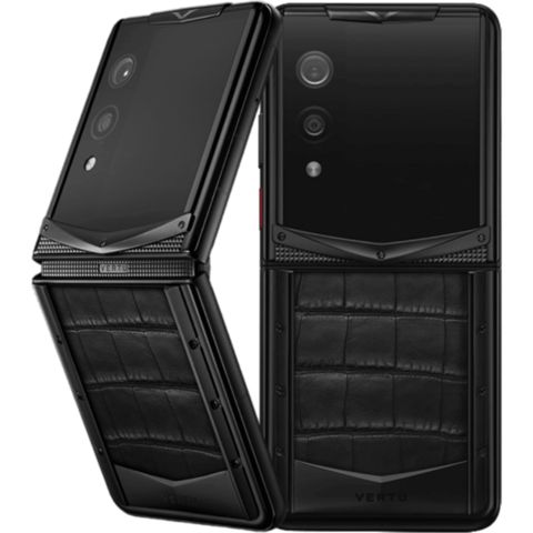 Vertu Quantum Flip Alligator 16 GB / 1 TB Iron Black — Bakı