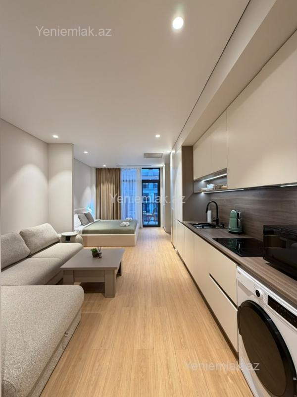Kirayə 1 otaqlı Bina evi menzil (Yeni tikili), 47 m², Sabunçu rayonu — Mənzil, Bakı (3)