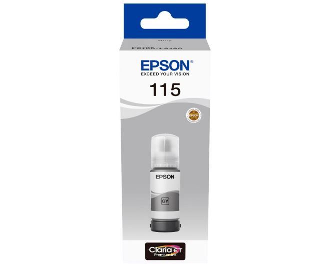 Epson Kartric 115 ecotank grey ınk bottle C13T07D54A — Printerləri, Bakı
