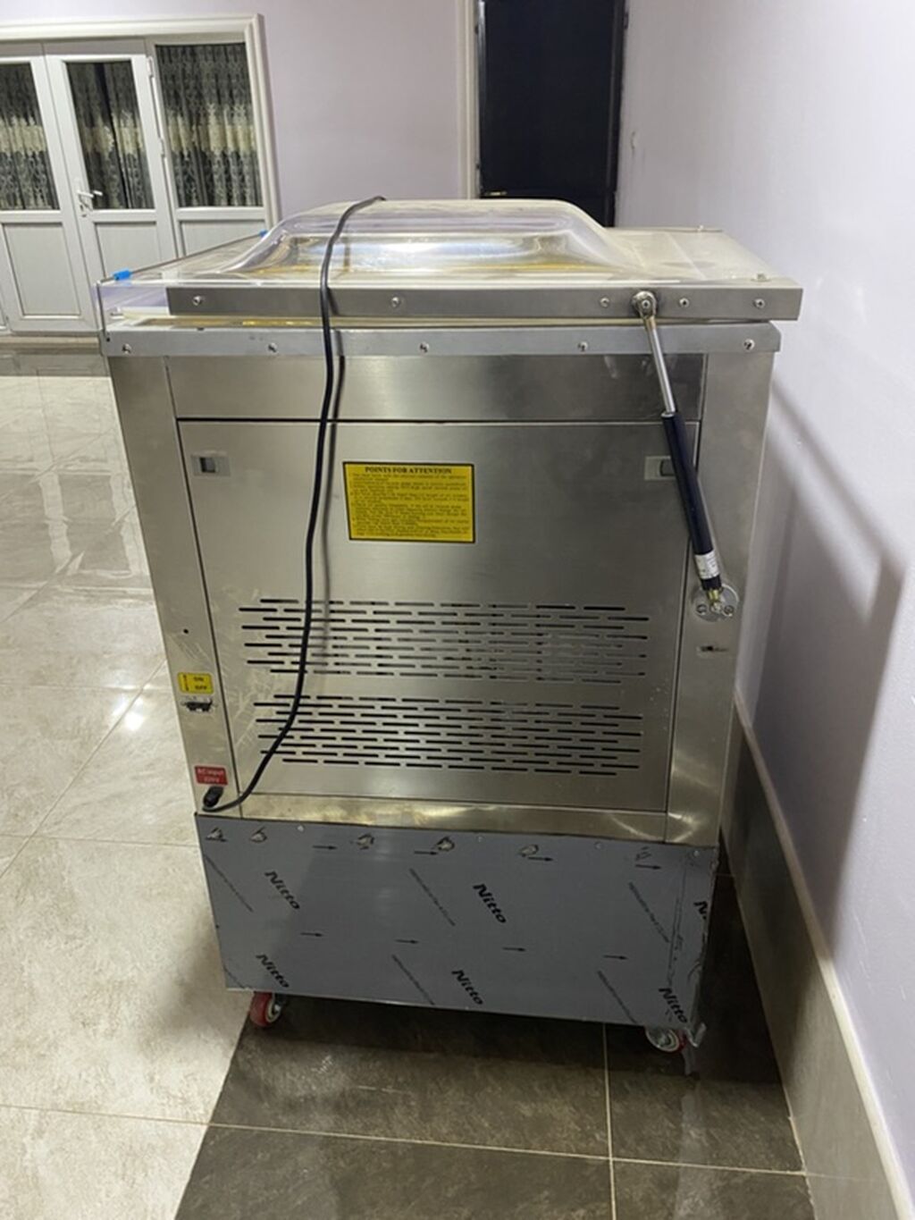Sənaye tipli vakuum qablaşdırma aparatı - Model: Automatic — Stanoklar, Şəmkir (5)