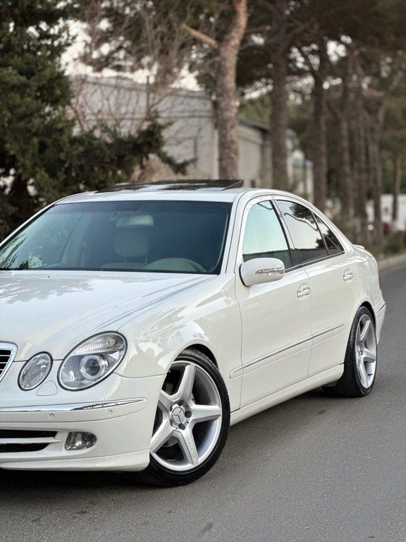 Mercedes E 240, 2.6 L, 2003 il, 282 000 km — Avtomobillər, Bakı (5)
