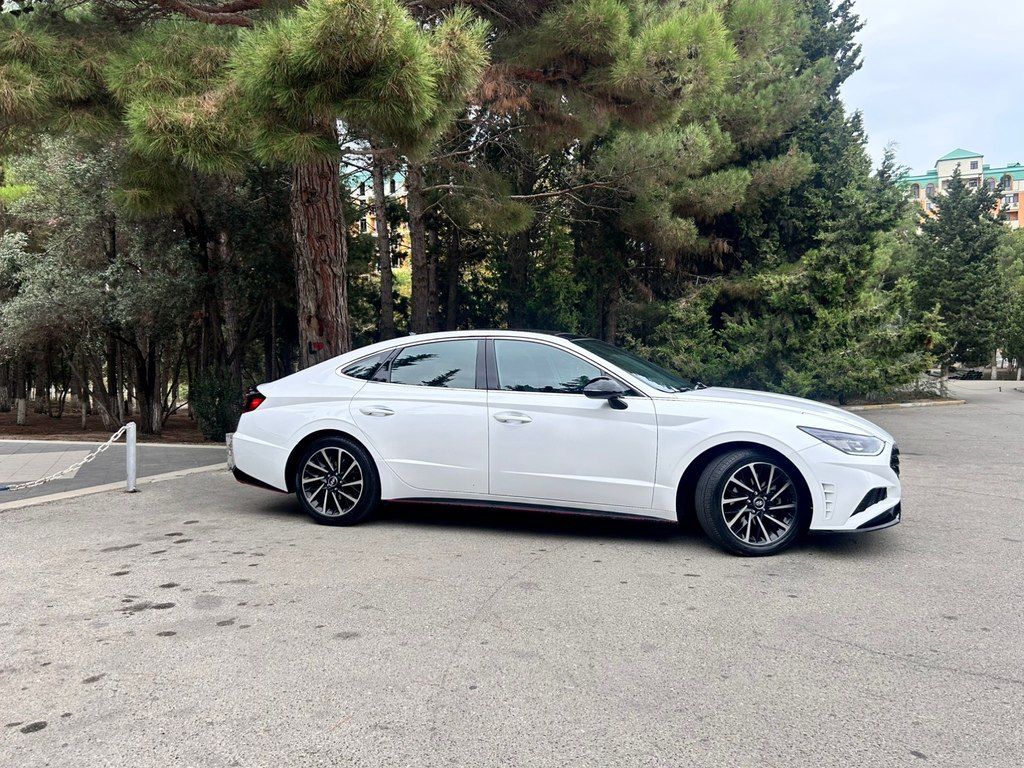 Hyundai Sonata, 1.6 L, 2020 il, 200 000 km — Avtomobillər, Bakı (4)