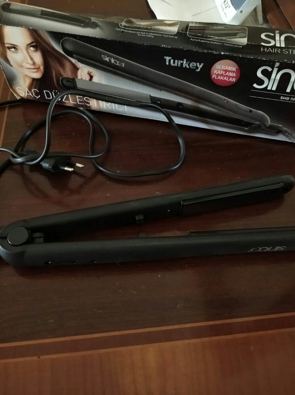 Saç düzləşdiricilər – bir neçə model 1) Pro-Hair Straightener (qutuda — Saç burmağa və düzəltməyə, Bakı (6)
