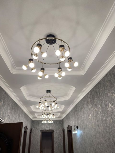 Led Çılçıraq, 4 və daha çox lampa, Metal — Digah