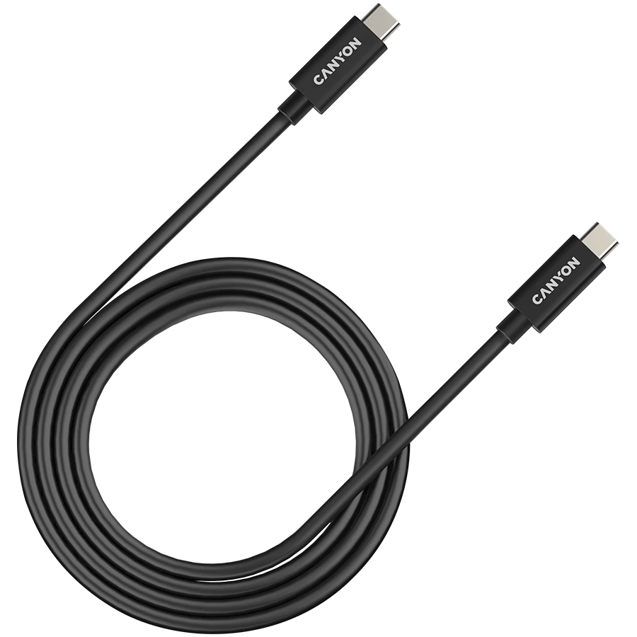 Kabel Canyon UC-44 Usb-c/usb-c, 1m, Qara — Smartfon aksesuarları, Bakı
