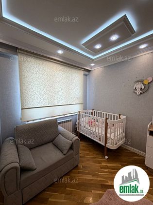 Satılır 3 otaqlı 133 m² yeni tikili Həzi Aslanov — Mənzil (10)
