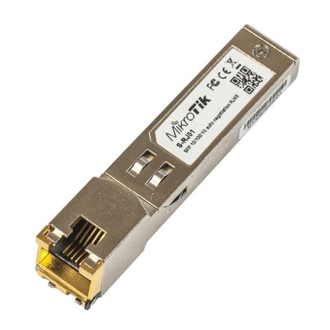 SFP Ethernet modul MikroTik S-RJ01 — 130 ₼ · Bakı · Routerlər SFP Ethernet modul MikroTik S-RJ01 — Bakı