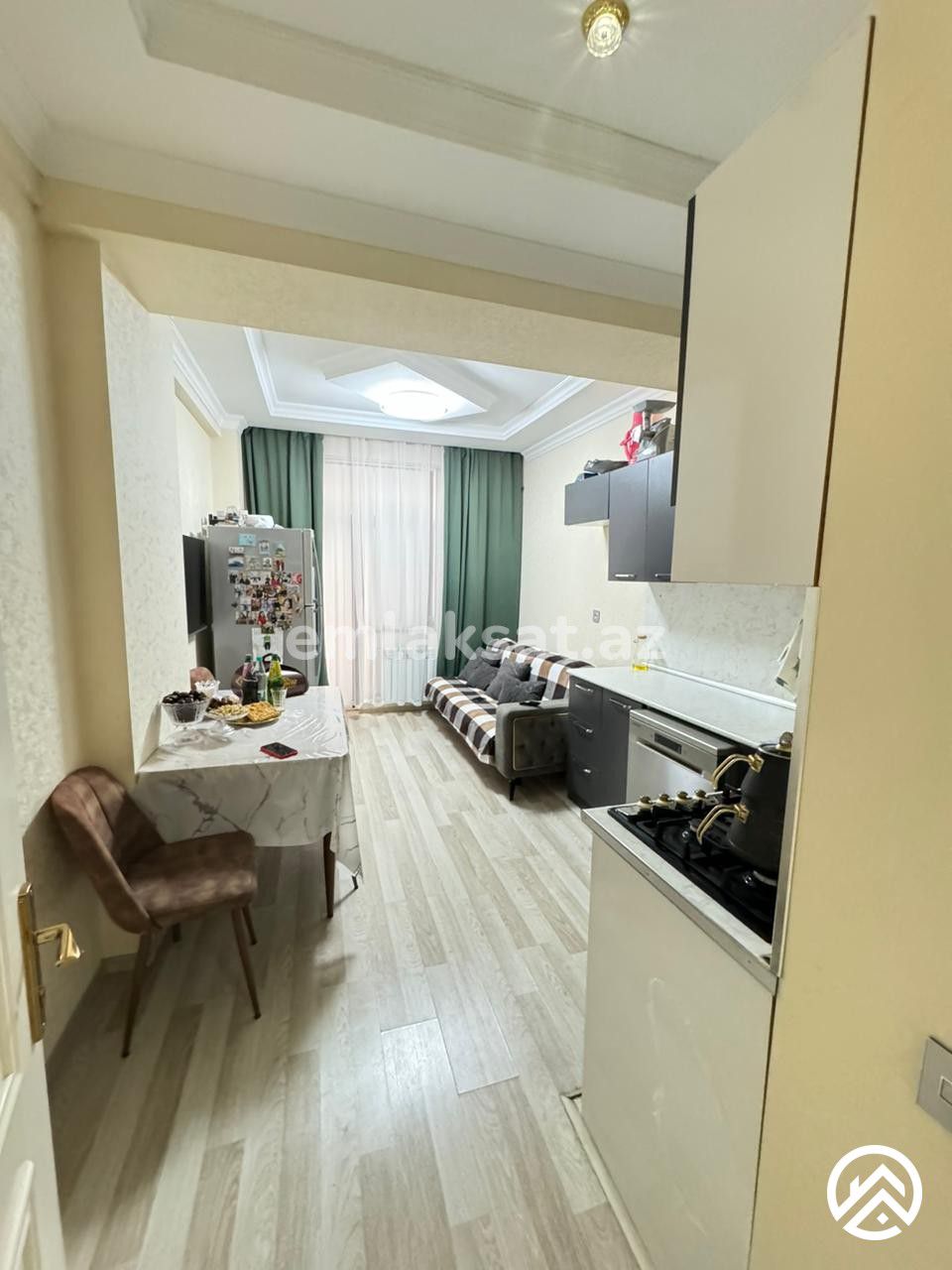 Satılır 3 otaq yeni tikili 129 m², İnşaatçılar metrosu — Mənzil, Bakı (12)