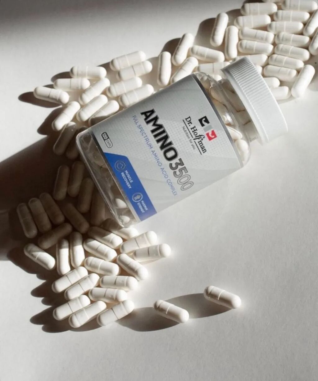 Əzələlərini gücləndirmək istəyirsənsə, Dr. Hoffman Amino 3500 ilə — İdman qidası və əlavələr, Bakı (3)