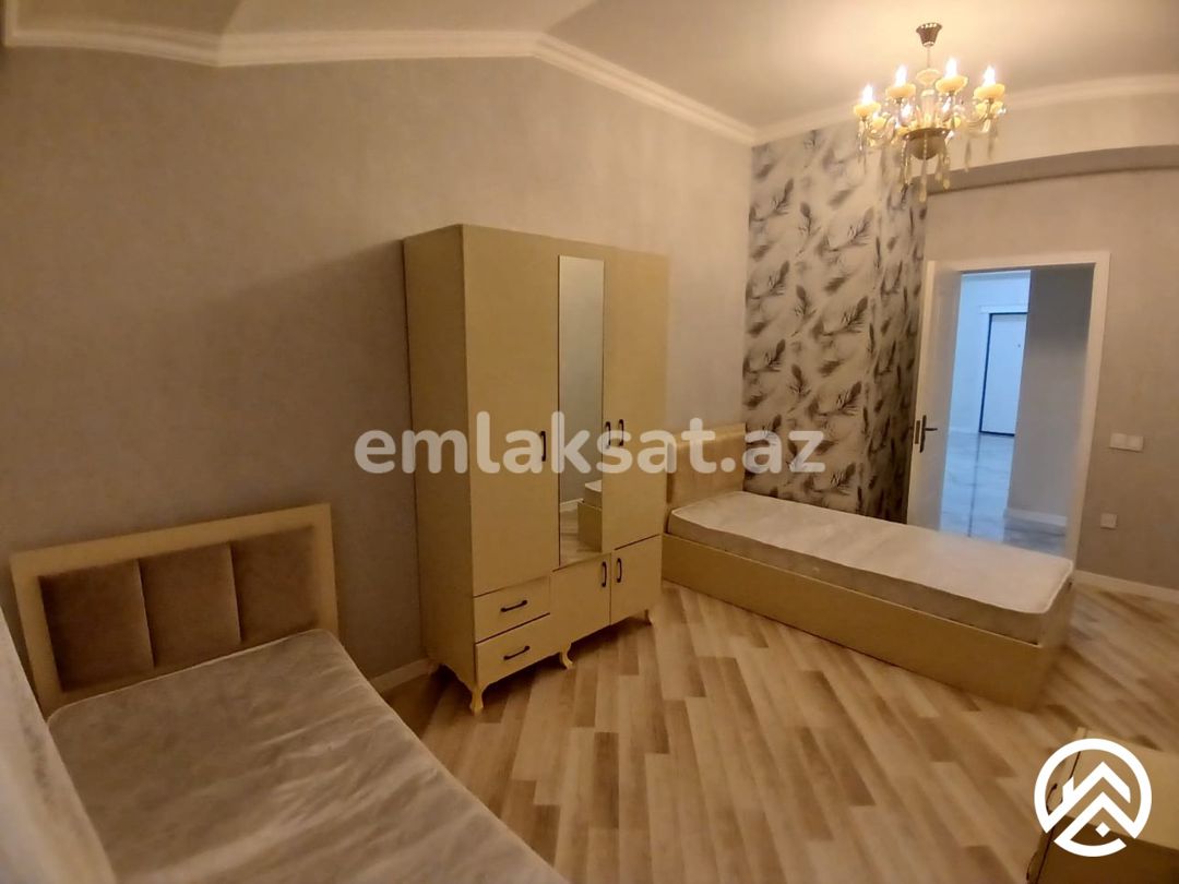 Kirayə (aylıq) 3 otaq yeni tikili 110 m², İnşaatçılar metrosu — Mənzil, Bakı (3)