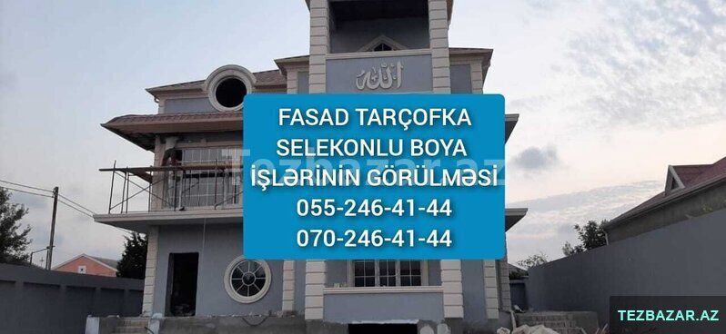 Fasad Islerinin Gorulmesi — Fasad işləri, Bakı (10)