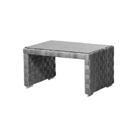 Bağ kofe masası Artie AD25C3, metal karkas, 60x120x45 sm, taupe — Bakı