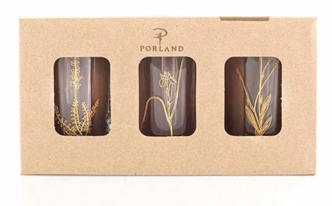 Qədəhcik dəsti Porland Botanical Mini 04FIA002500, 100 ml, 3 əd — Mallar, Bakı (2)