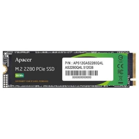 Apacer SSD AS2280Q4L M.2 PCIe 512GB, Standard(Single) AP512GAS2280Q4L-1 — Bakı