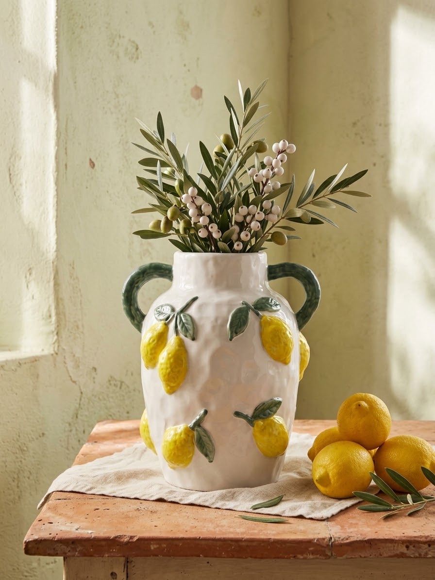 Güldan 12521480, rəngbərəng, keramika, 23 sm — Mallar, Bakı (2)