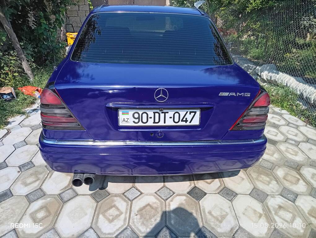 Mercedes C 200, 2.0 L, 1994 il, 256 000 km 90-DT-047 — Avtomobillər, Bakı (7)