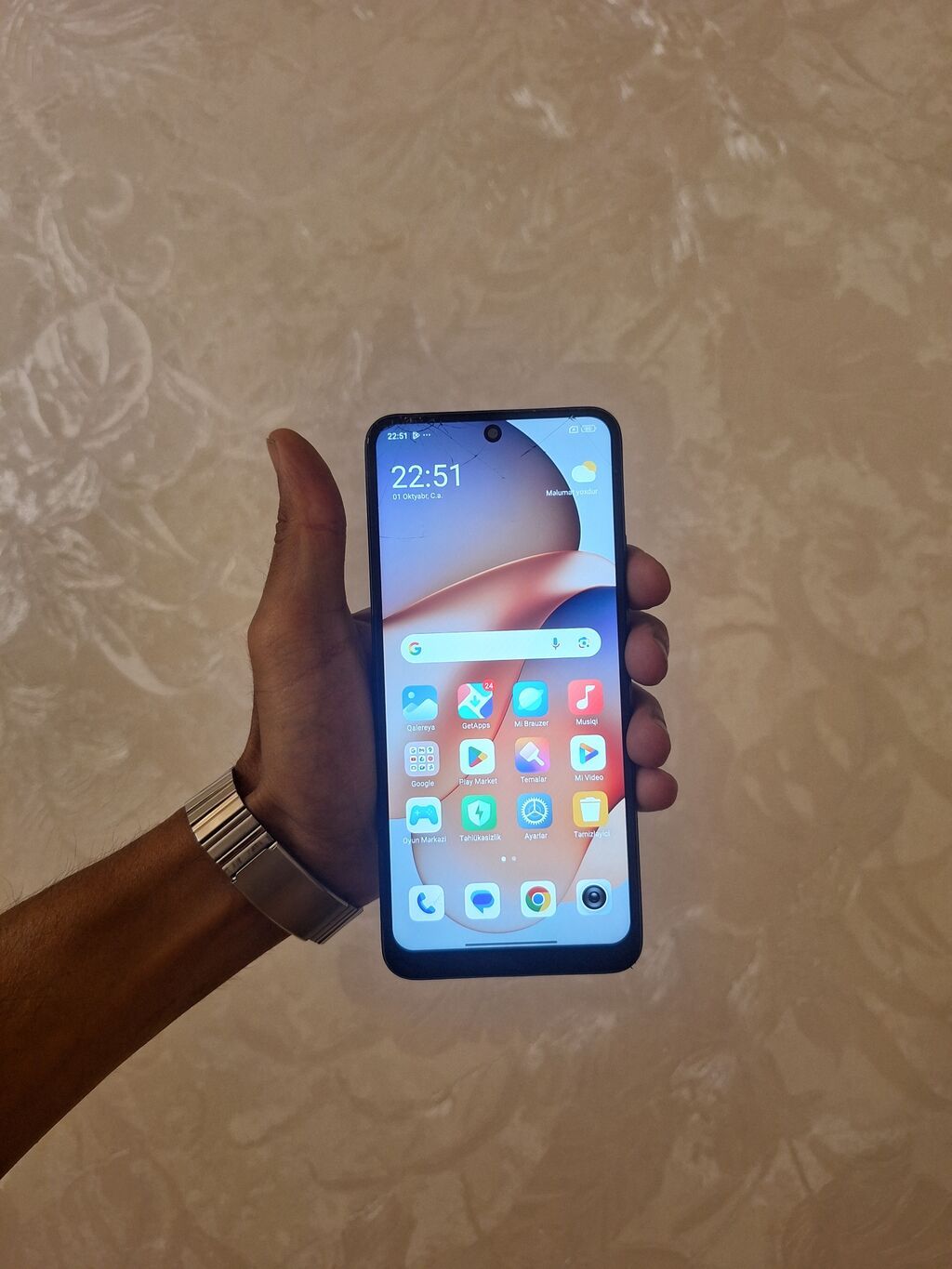 Redmi Note 12, 128 GB, rəng - Mavi, Qırıq — Xiaomi, Masazır (5)