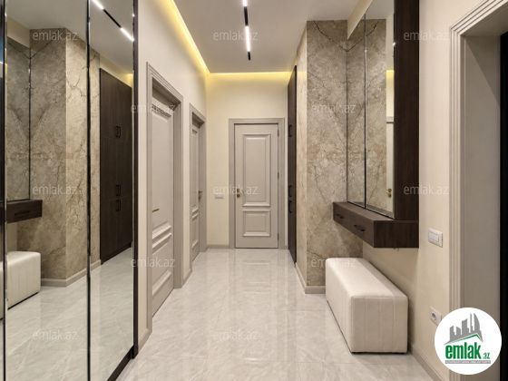 Satılır 2 otaqlı 85 m² yeni tikili Şah İsmayıl Xətai m — Mənzil (6)