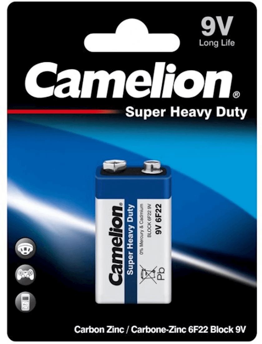 Batareya Camelion 9V — Noutbuk ehtiyat hissələri, Bakı