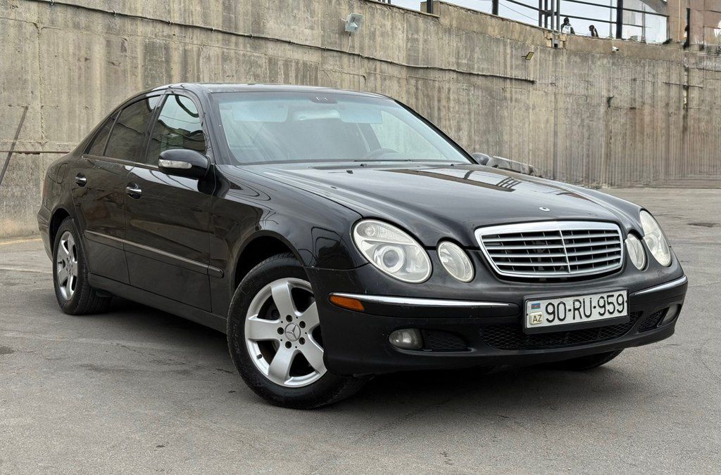Mercedes E 320 4MATIC, 3.2 L, 2004 il, 248 000 km 90-RU-959 — Avtomobillər, Bakı (4)