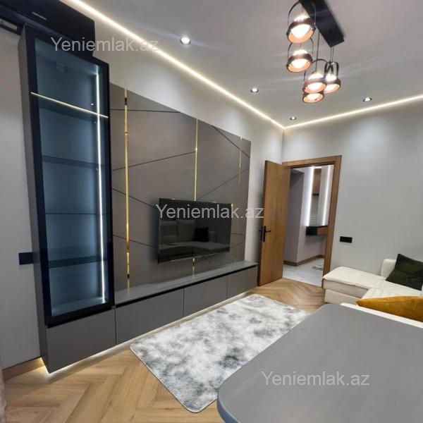 Kirayə 2 otaqlı Bina evi menzil (Yeni tikili), 65 m², Nərimanov rayonu — Mənzil, Bakı (4)