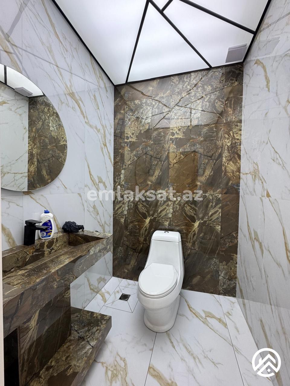 Satılır 3 otaq yeni tikili 135 m², İnşaatçılar metrosu — Mənzil, Bakı (11)