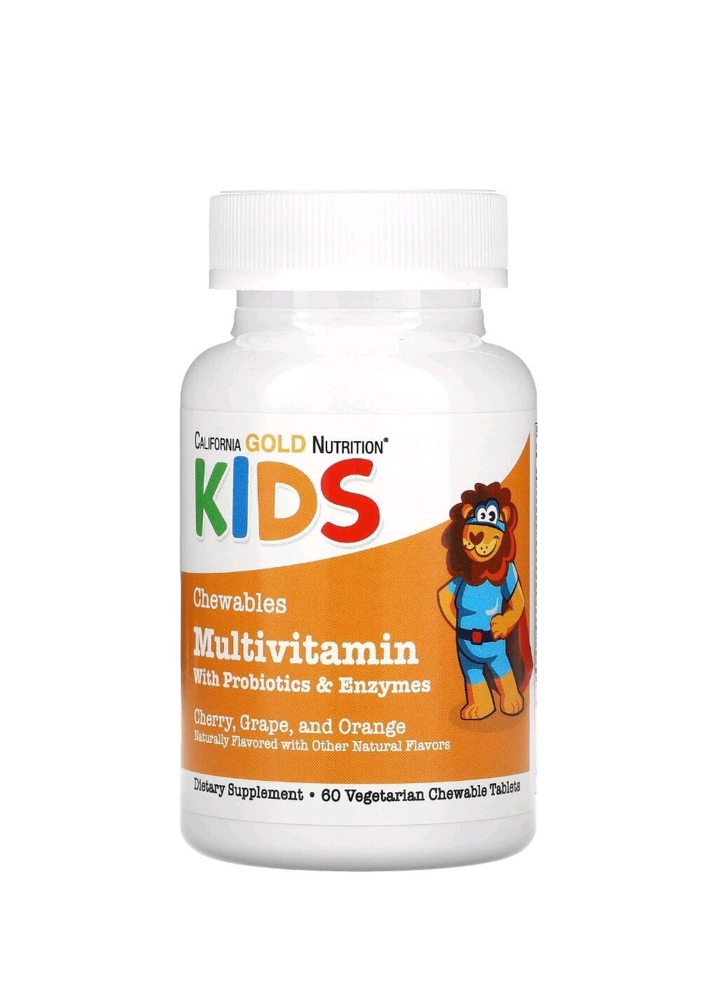Məhsul: California Gold Nutrition Kıds – Çeynənən Multivitamin — Vitaminlər və qida əlavələri, Gəncə