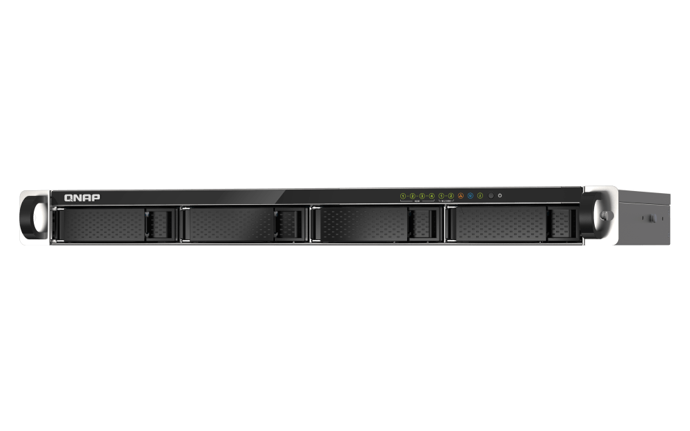 Qnap 4-bay 1U short-depth 12" NAS TS-435XeU-4G — Server avadanlıqları, Bakı (2)