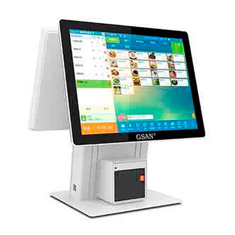 APC Ocom 1516 15.6+15.6 15 8GB 128GB Black 2 tərəfli pos monitor — Bakı