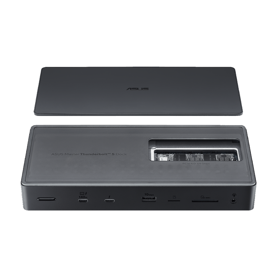 ASUS Master DC510 90XB09NN-BDS010 Thunderbolt 5 Dock — Klaviaturalar və siçanlar, Bakı (3)