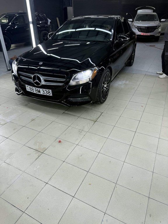 Mercedes C 300 4MATIC, 2.0 L, 2018 il, 90 000 km 88-BM-338 — Avtomobillər, Qusar