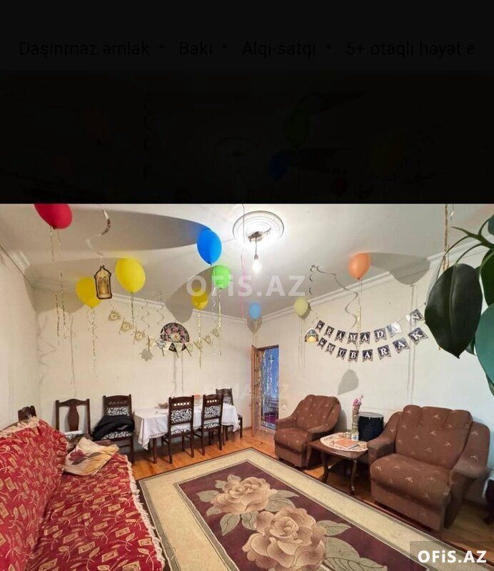 Həyət evləri Kirayə Verilir Binəqədi r., Biləcəri q., 5 otaq, 220 m² — Ev, villa, Bakı (7)