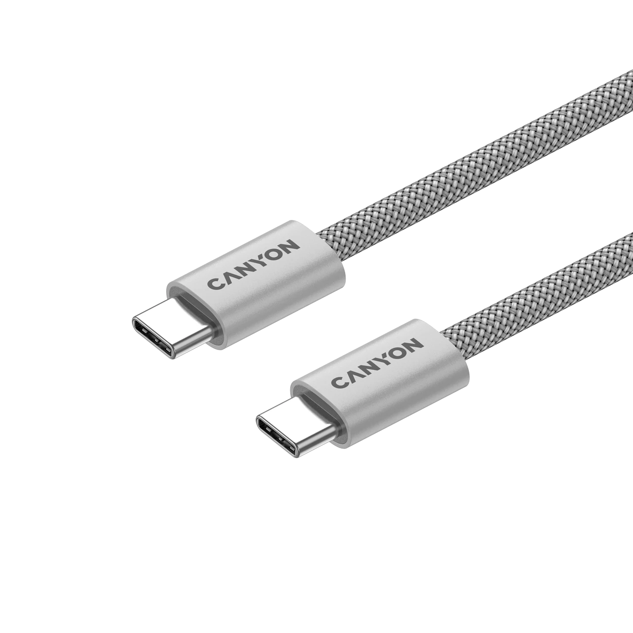 Kabel Canyon Usb-c to Usb-c, 1m, Light Gray — Smartfon aksesuarları, Bakı (3)