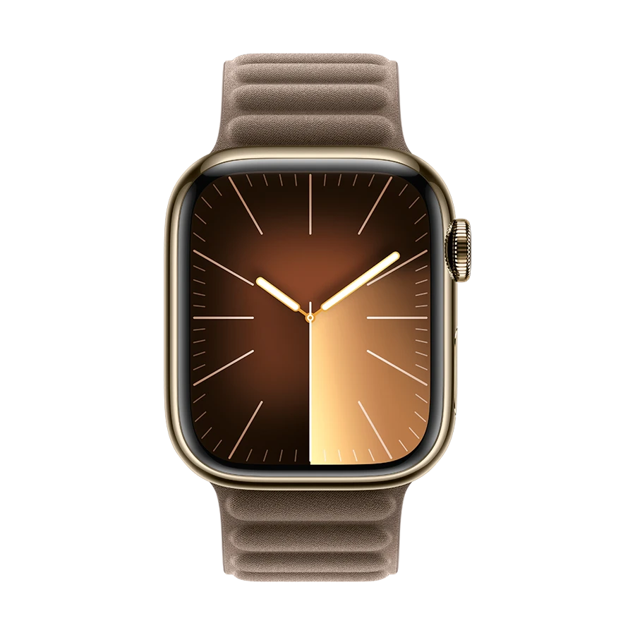 Kəmər Apple Magnetic Link, Apple Watch üçün, 38/40/41 mm, M/L, Boz-platin — Ağıllı saatlar, Bakı (3)