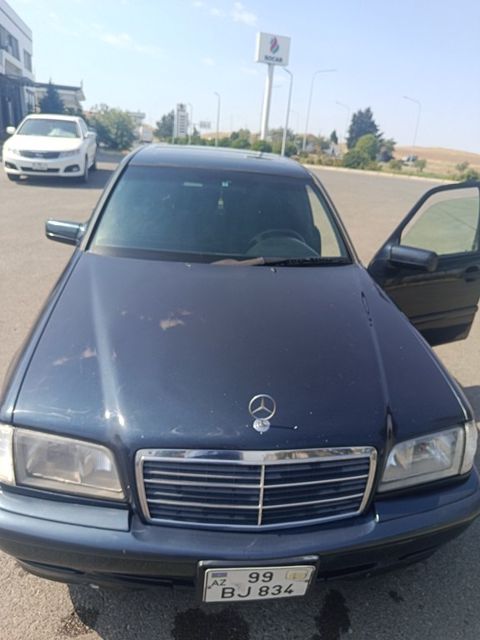 Mercedes C 200, 2.0 L, 1998 il, 290 000 km — Mingəçevir