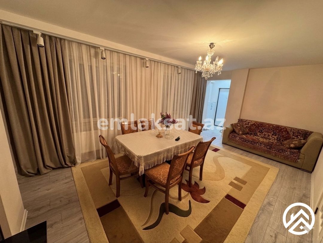 Satılır 3 otaq yeni tikili 93 m², Xalqlar dostluğu metrosu — Mənzil, Bakı