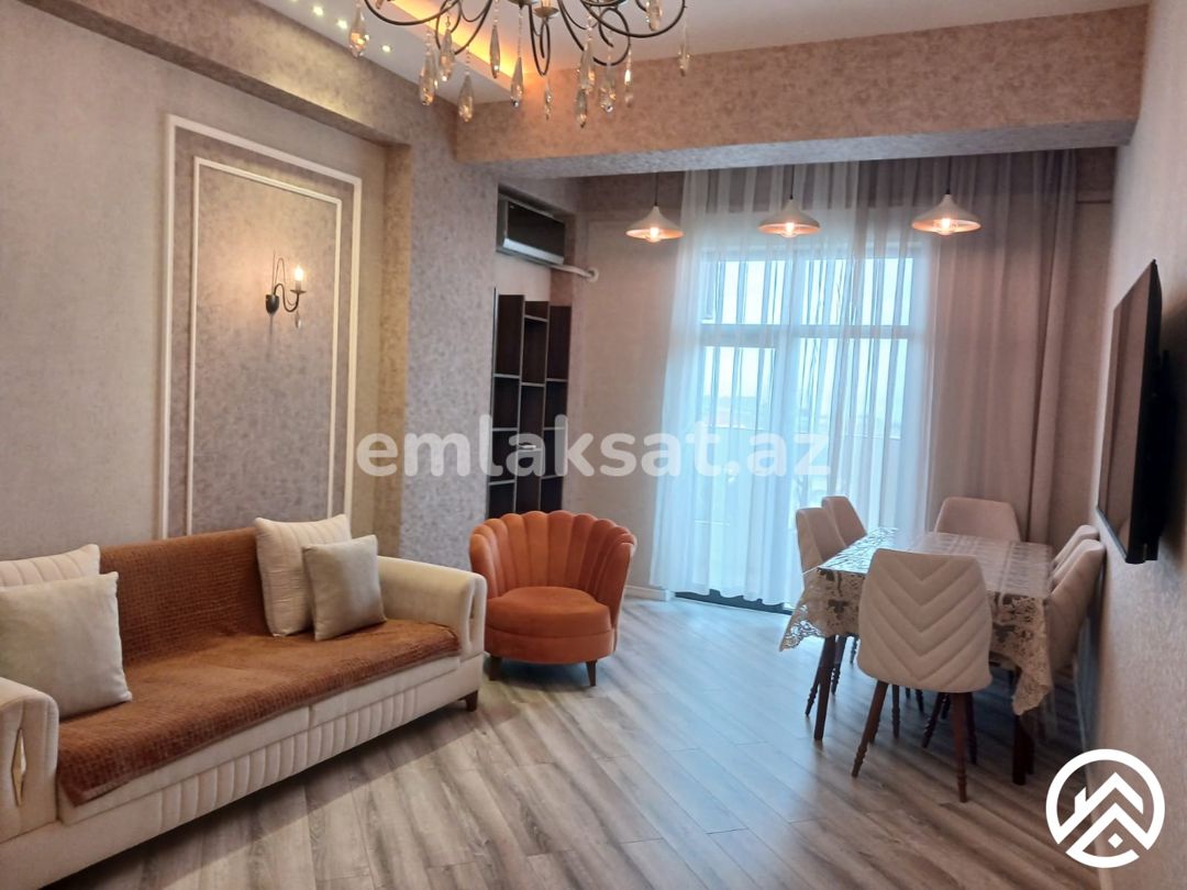 Kirayə (aylıq) 2 otaq yeni tikili 80 m², Bayıl — Mənzil, Bakı (2)