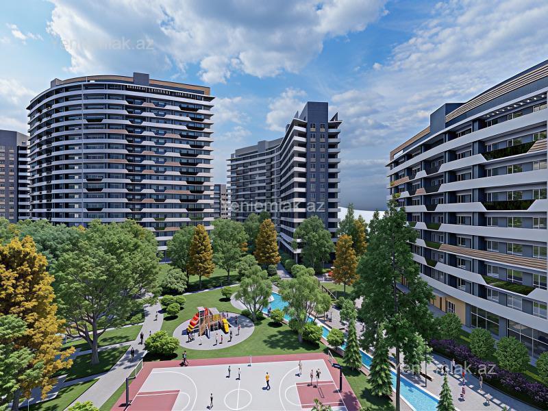 Kirayə 2 otaqlı Bina evi menzil (Yeni tikili), 75 m², Binəqədi rayonu — Mənzil, Bakı (3)