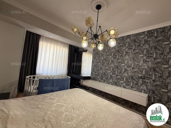Satılır 4 otaqlı 160 m² yeni tikili Həzi Aslanov m — Mənzil (9)