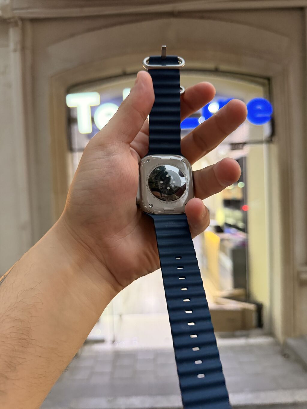 İşlənmiş, Smart saat, Apple, Suya davamlı, rəng - Gümüşü — Ağıllı saatlar, Bakı (4)