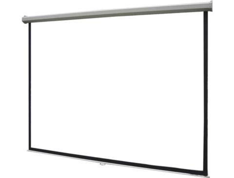 Proyektor pərdəsi Cyber Electrical Screen (120"x89")300x225cm, (Tubular Motor) White Matt 3D Support With Switch / Remote Co E150D — Bakı