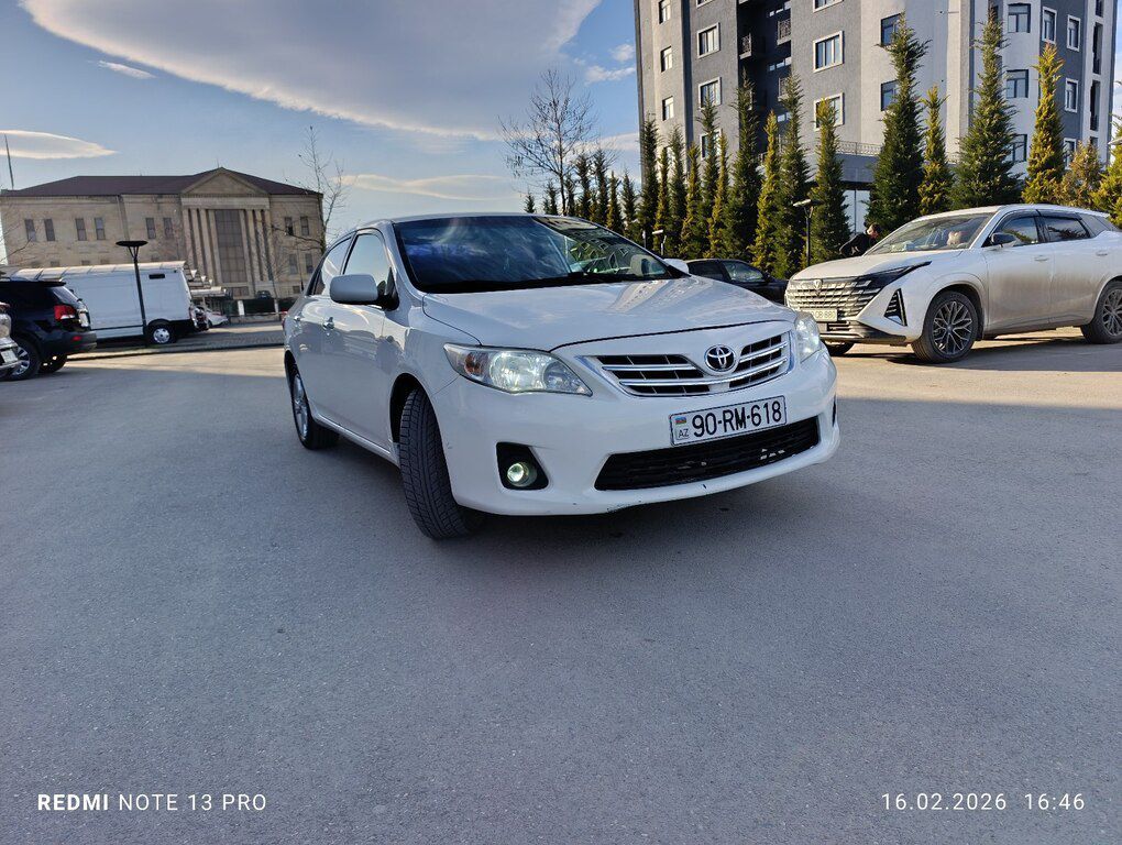 Toyota Corolla, 1.8 L, 2012 il, 190 000 km 90-RM-618 — Avtomobillər, Quba (7)