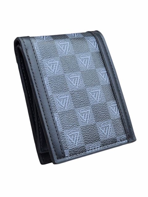 Kişilər üçün pul kisəsi, poliuretan, qara, 12x8.5 sm, 6 kart bölməsi, Çin istehsalı - Dunbollu_205-005_Black — Bakı