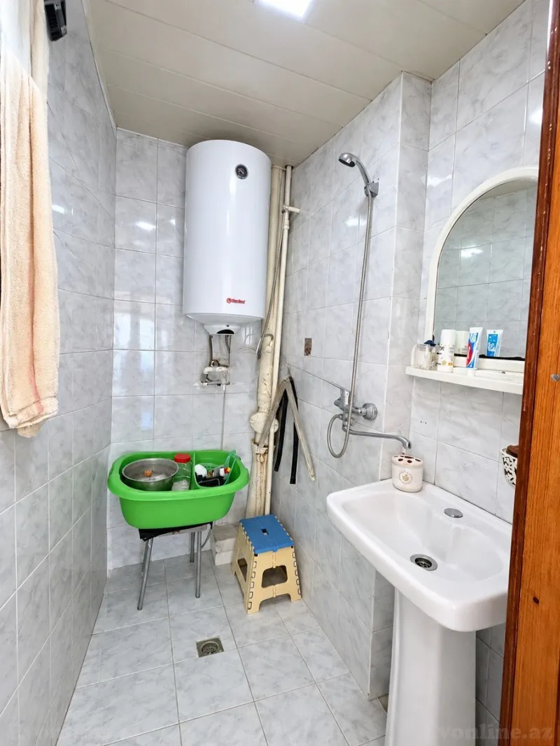 Satılır 2 otaqlı Mənzil Köhnə tikili 60 m² Bakı, Xətai r., Həzi Aslanov m — Mənzil, Bakı (7)