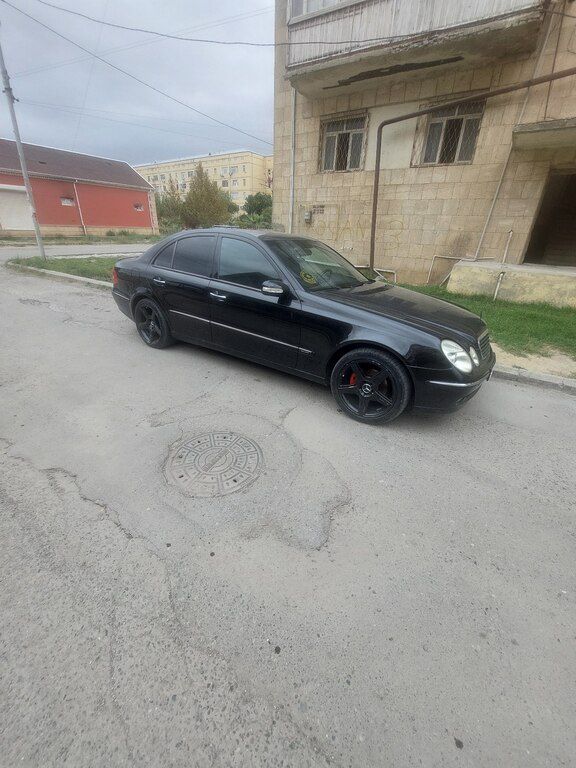 Mercedes E 240, 2.6 L, 2002 il, 383 000 km 99-XR-178 — Avtomobillər, Şirvan (3)