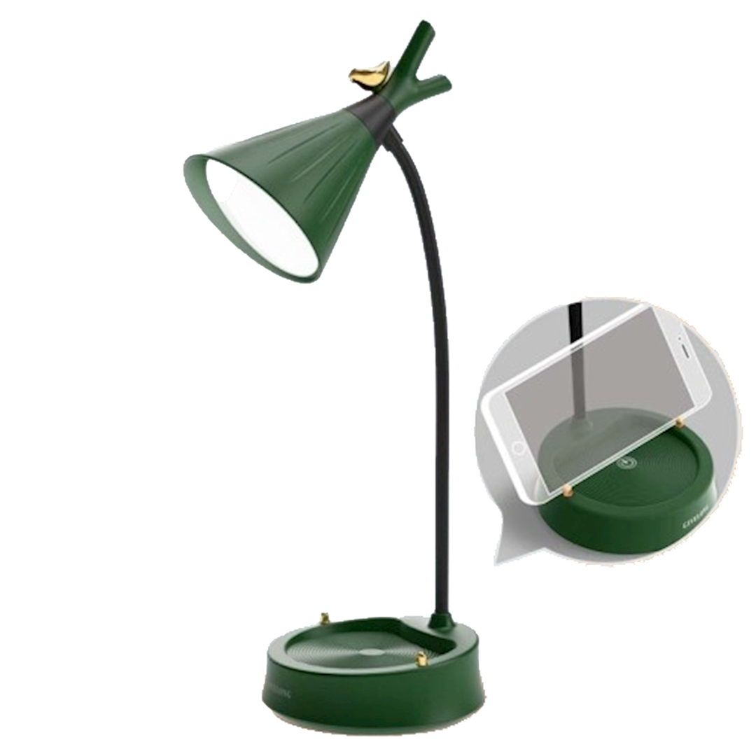 Masaüstü çıraq Givelong Forest Bird LED Touch GL361 Green — Mallar, Bakı
