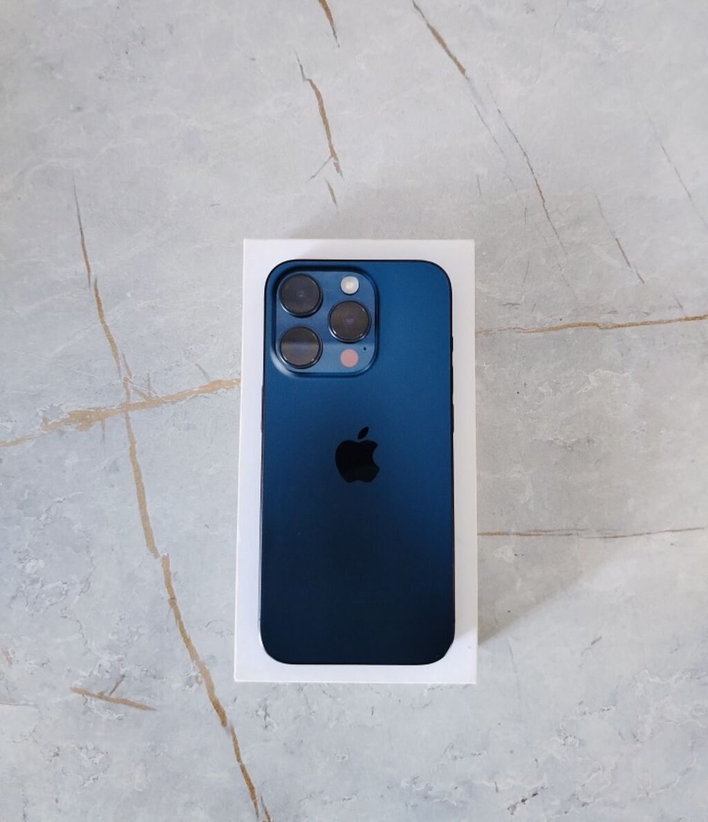 IPhone 15 Pro, 256 GB, Blue Titanium, Face ID — Apple iPhone, Sumqayıt (6)